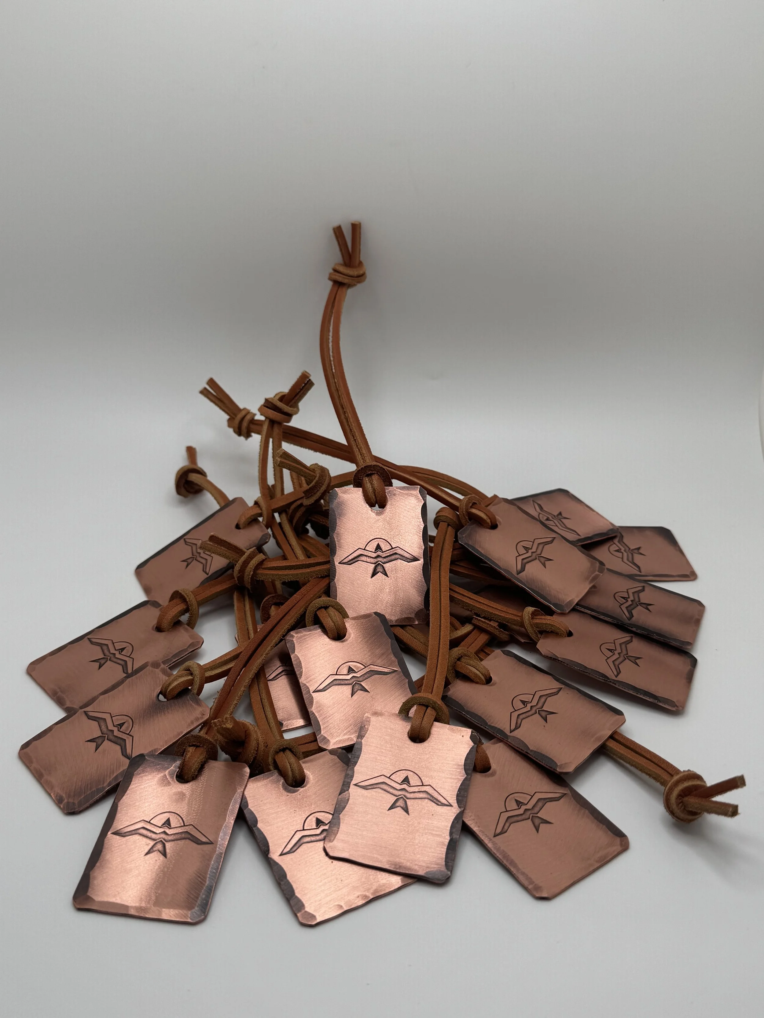 Seamus Hand Forged Bag Tag (Copper)