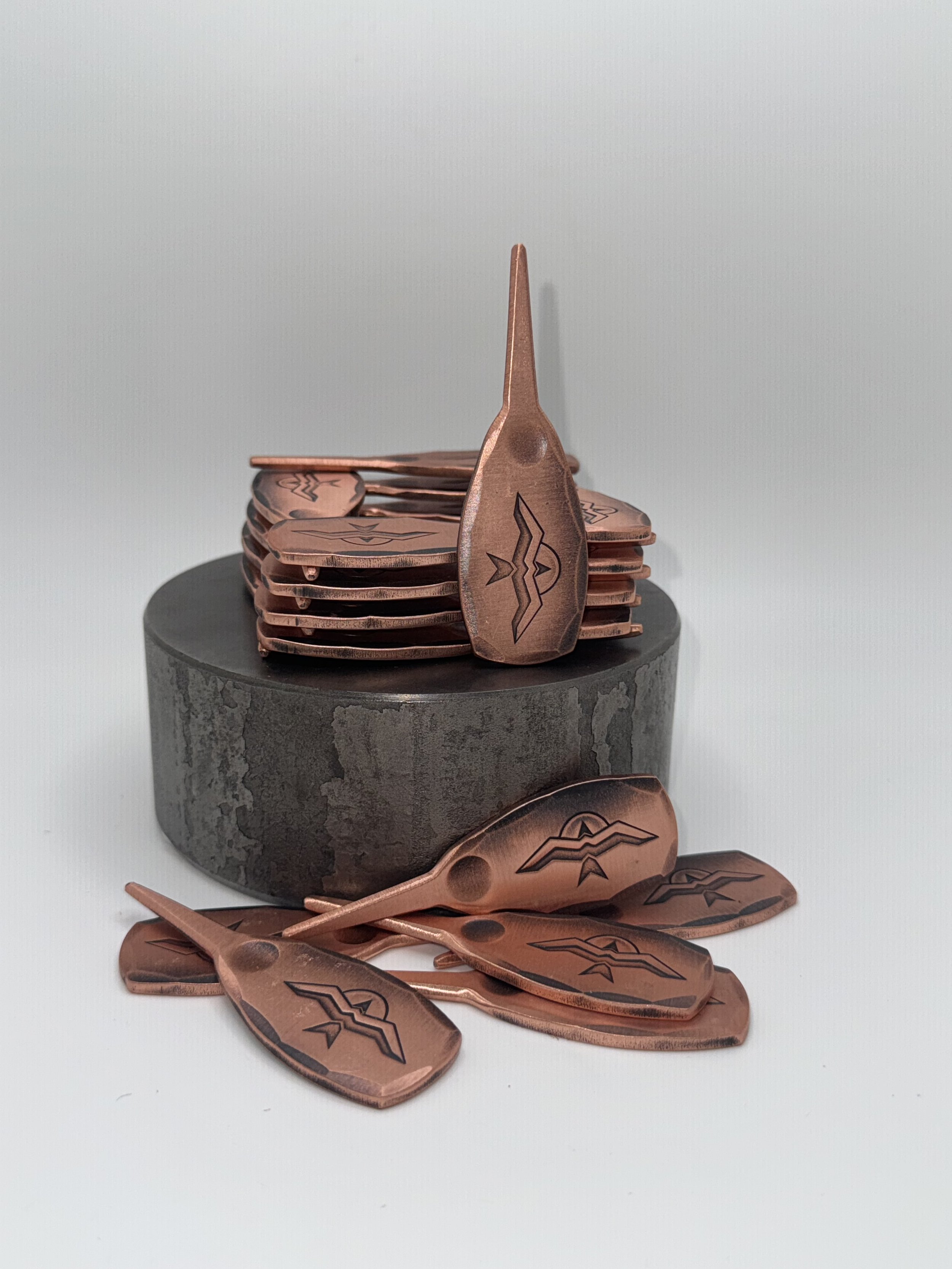 Seamus Hand Forged Single Prong Divot Tool (Copper)