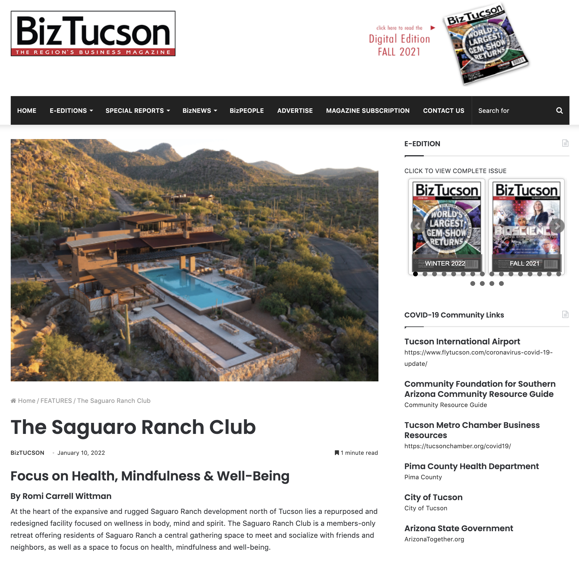 Real Estate Development — Real Estate Community News — Saguaro Ranch image