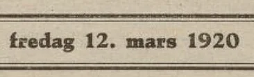 12. mars