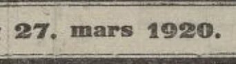 27. mars