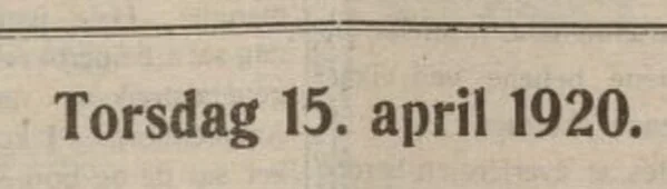 15. april