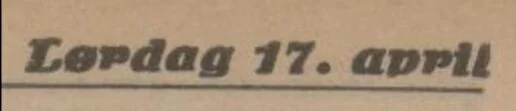 17. april