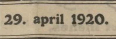 29. april