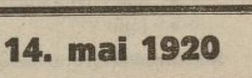 14. mai