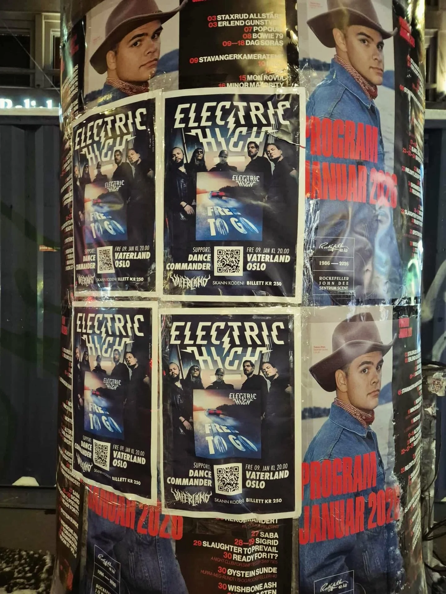 VATERLAND / OSLO &mdash; FREDAG 9. JANUAR!
En helaften med svett rock&rsquo;n&rsquo;roll, sammen med @dancecommanderband p&aring; @vaterland_oslo 
⚡️⚡️⚡️⚡️⚡️