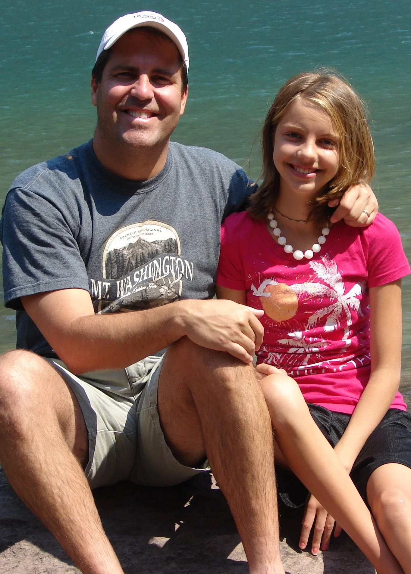 081207 Dad Grace on Avalanche Lake.jpg