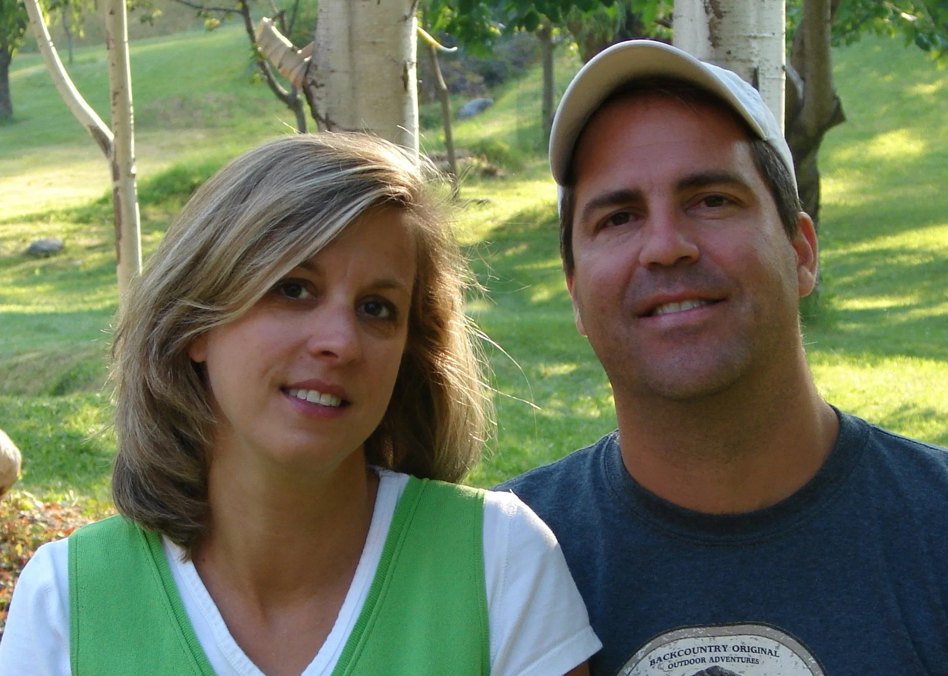 081207 John Betsy at Pond.jpg