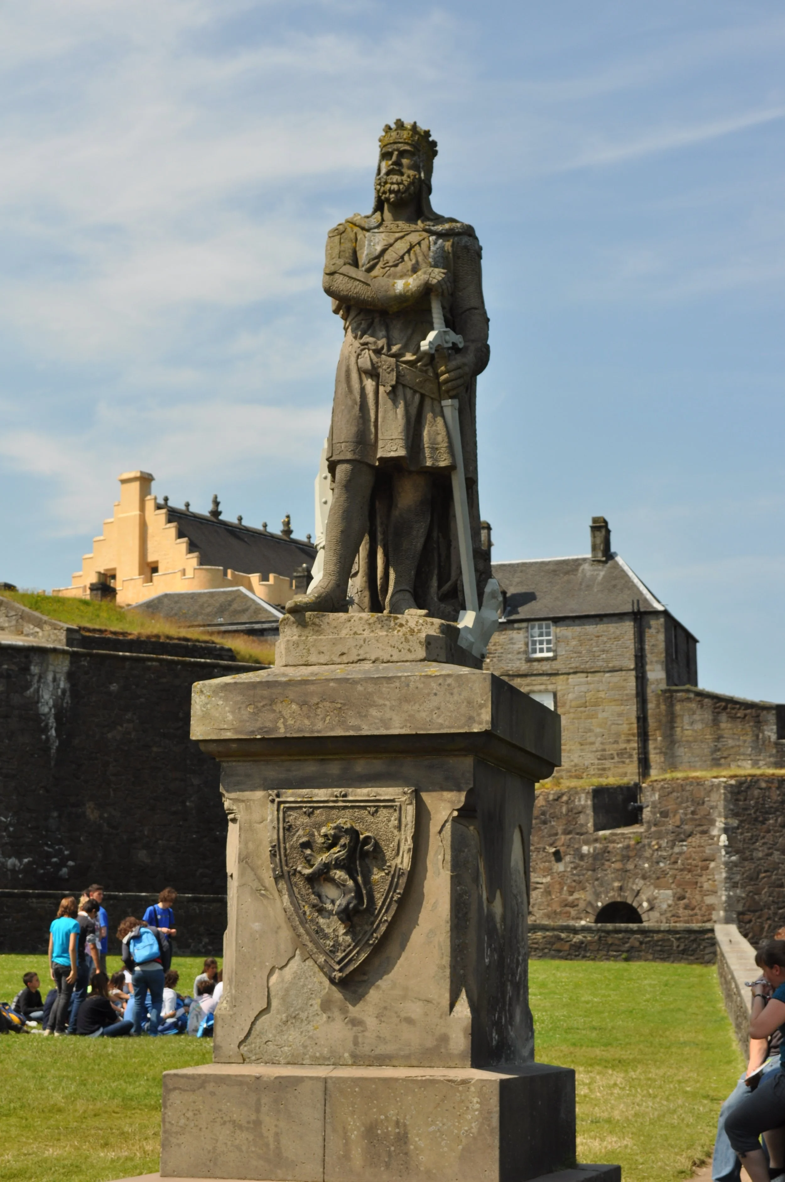 0713 Britain 04 Stirling Castle Robert the Bruce.jpg