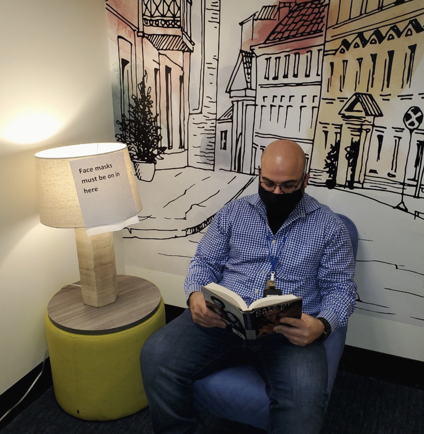 Quiet space to read and relax