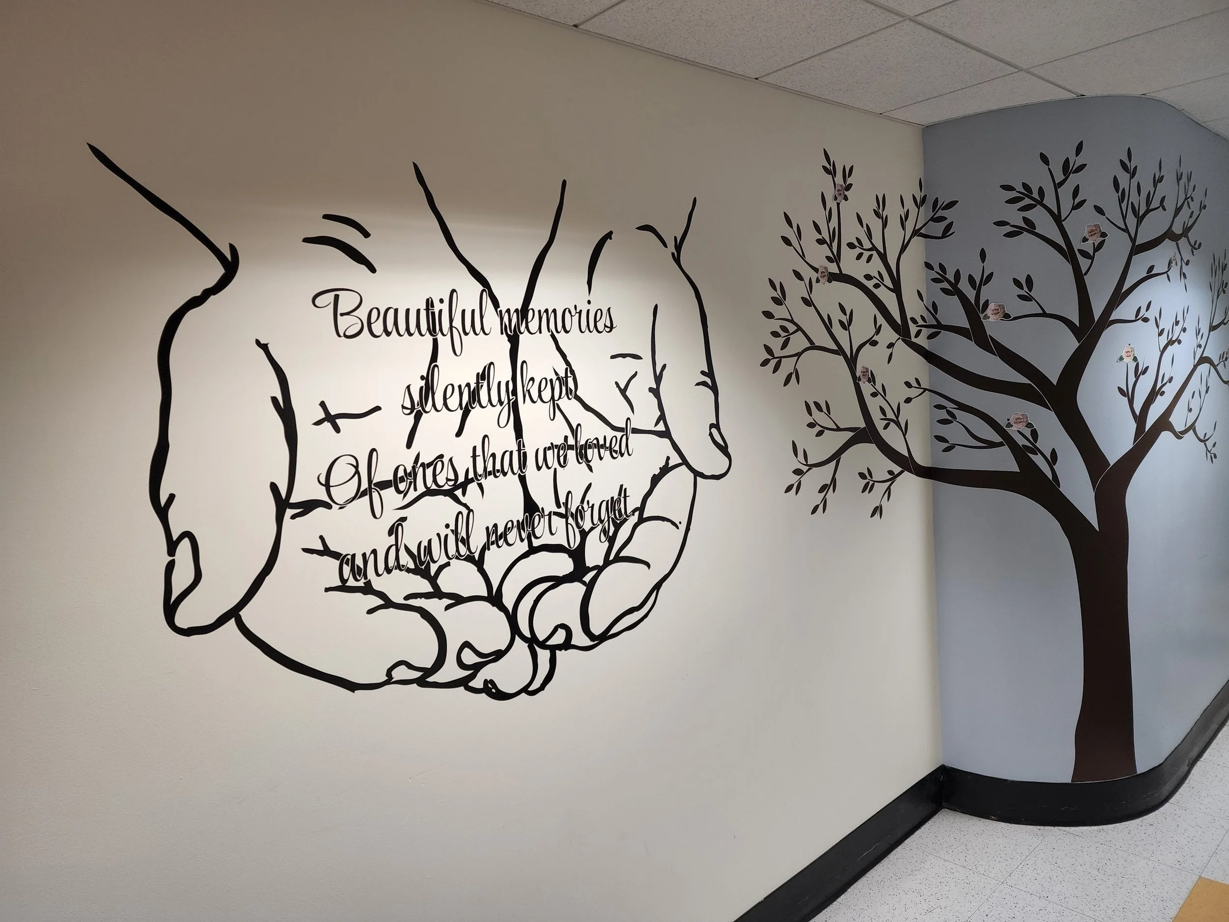 Our Memory Tree for all those members we've lost