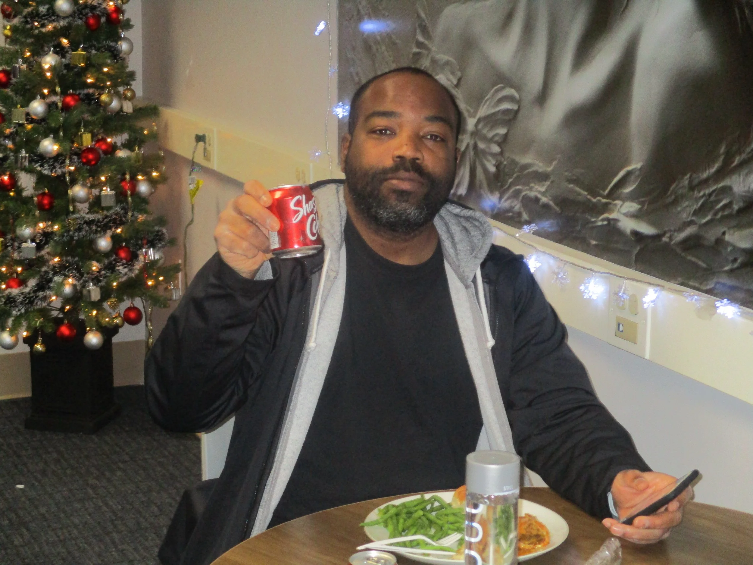 Grateful for the soda