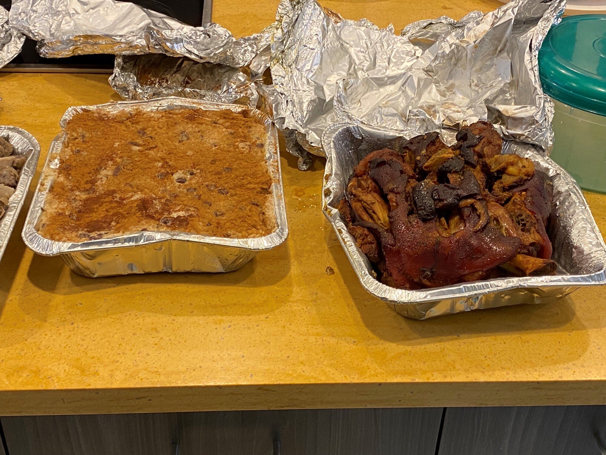 Arroz con Dulce y Pernir