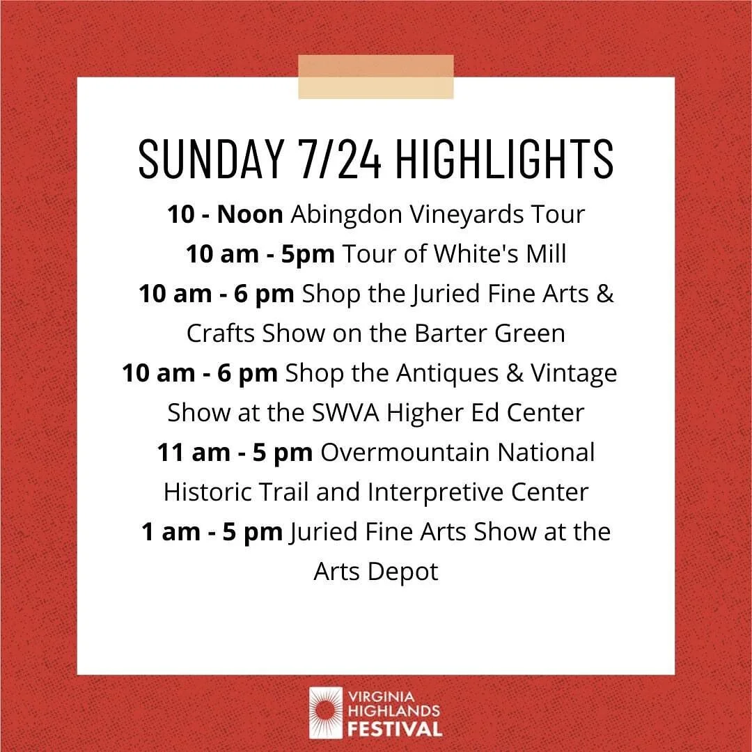 Virginia Highlands Festival Abingdon, Virginia