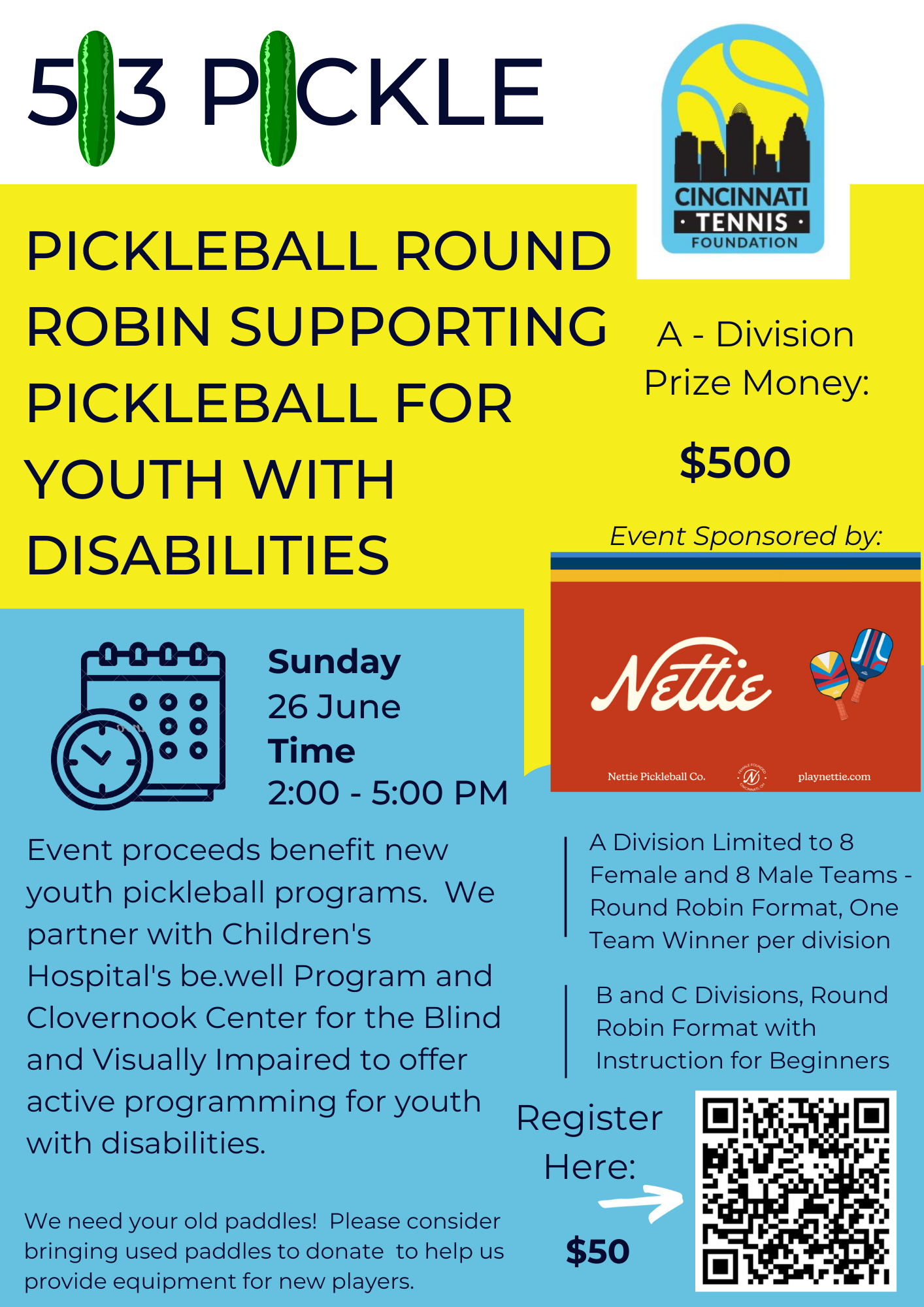 Events — Cincinnati Pickleball Club