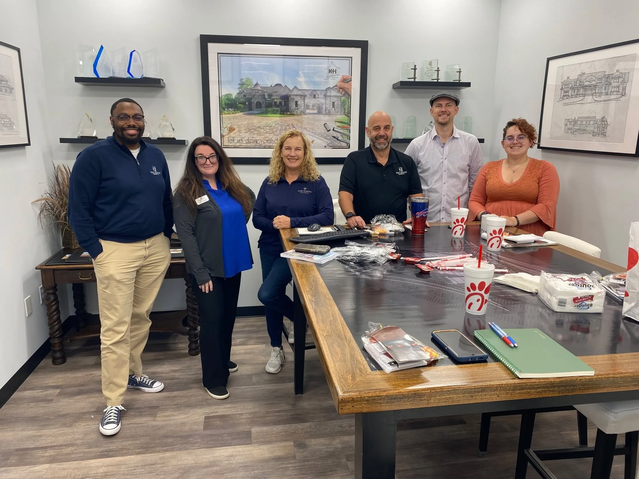 A big thank-you to Carol & Tegan from Floor Coverings International for joining us today! We loved learning about the latest flooring technology and innovations shaping modern design.
At KDH Design, we’re always looking for ways to educate