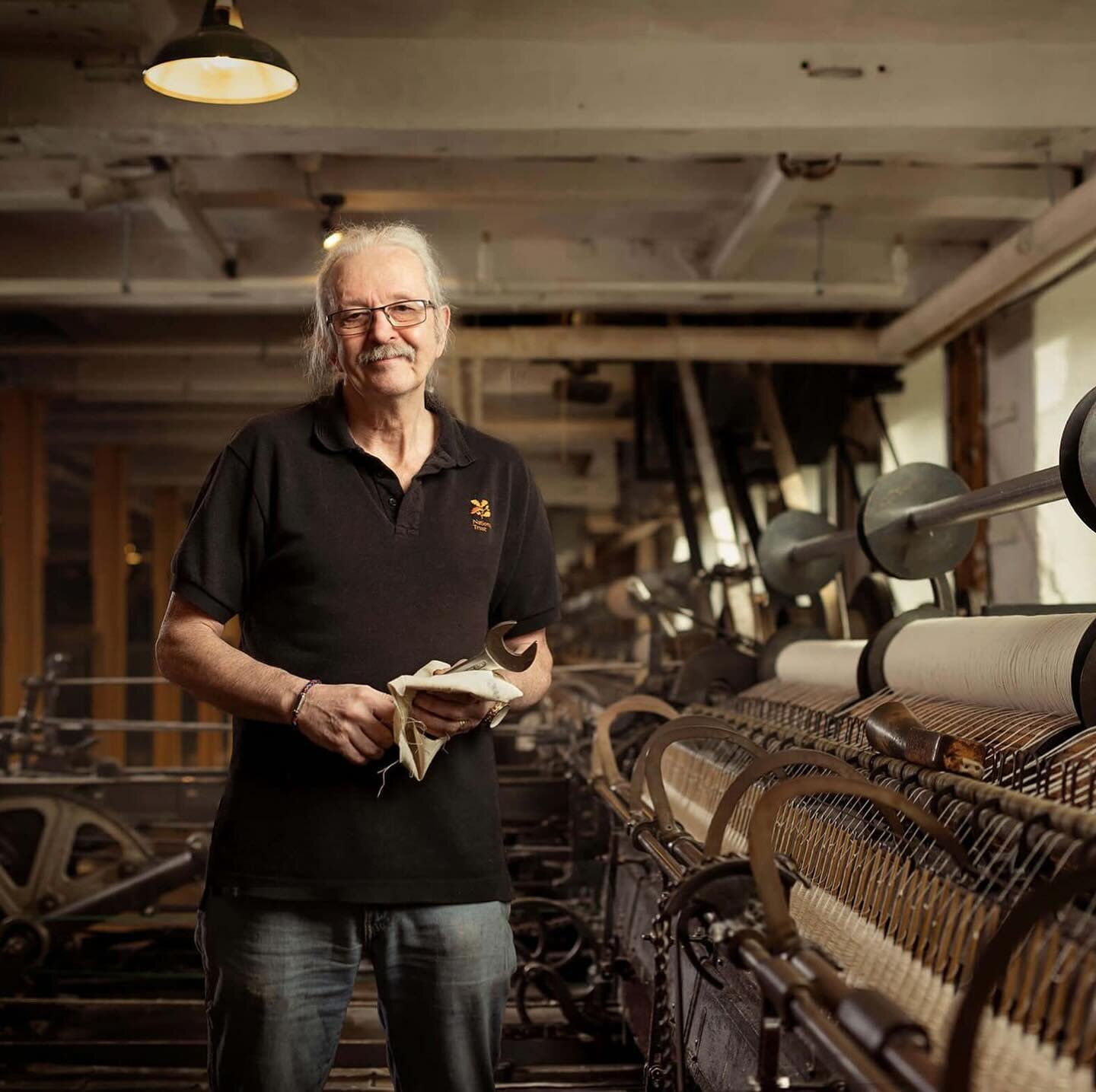 Portraits of Rex who is one of the National Trust conservation team at Quarry Bank Mill. The images were taken to promote the Channel 4 documentary &lsquo;Cleaning Britain&rsquo;s Greatest Treasures&rsquo;. It features the dedicated cleaners and main