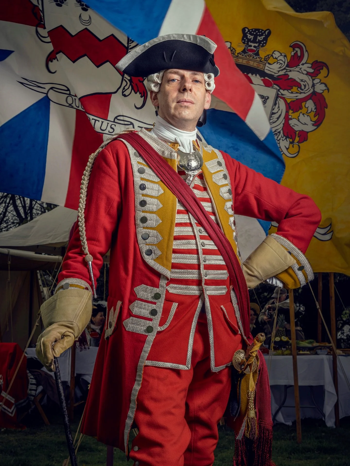 The Duke of Wellington re-enactor portrait. A leading political and military figure of the 19th century, the Duke of Wellington is best remembered for defeating Napoleon Bonaparte at Waterloo in 1815.

#reenactorphotography #livinghistory #reenactor 