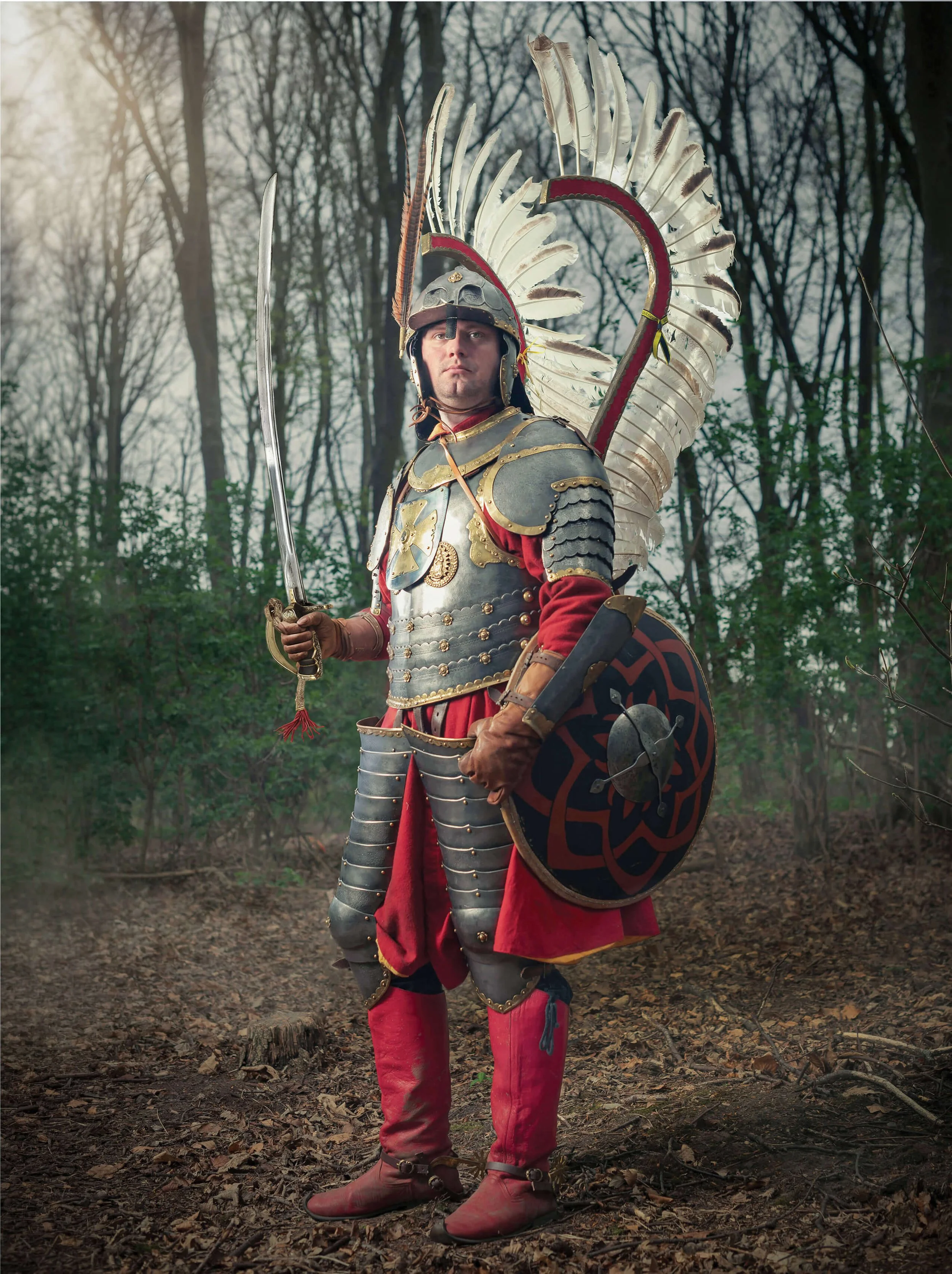 Polish Winged Hussar Warrior - Christopher Doyle Photography
