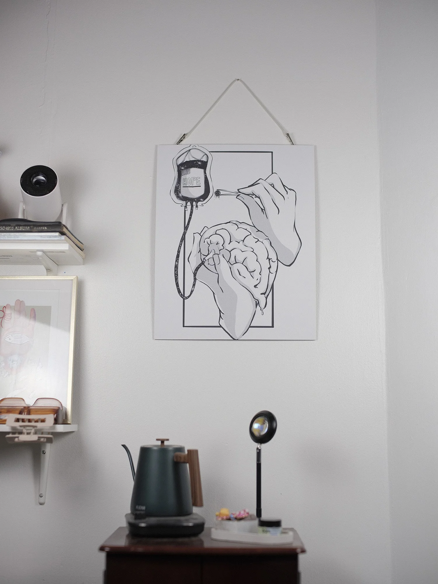 Maintenance - Black/White Print on FoamCore