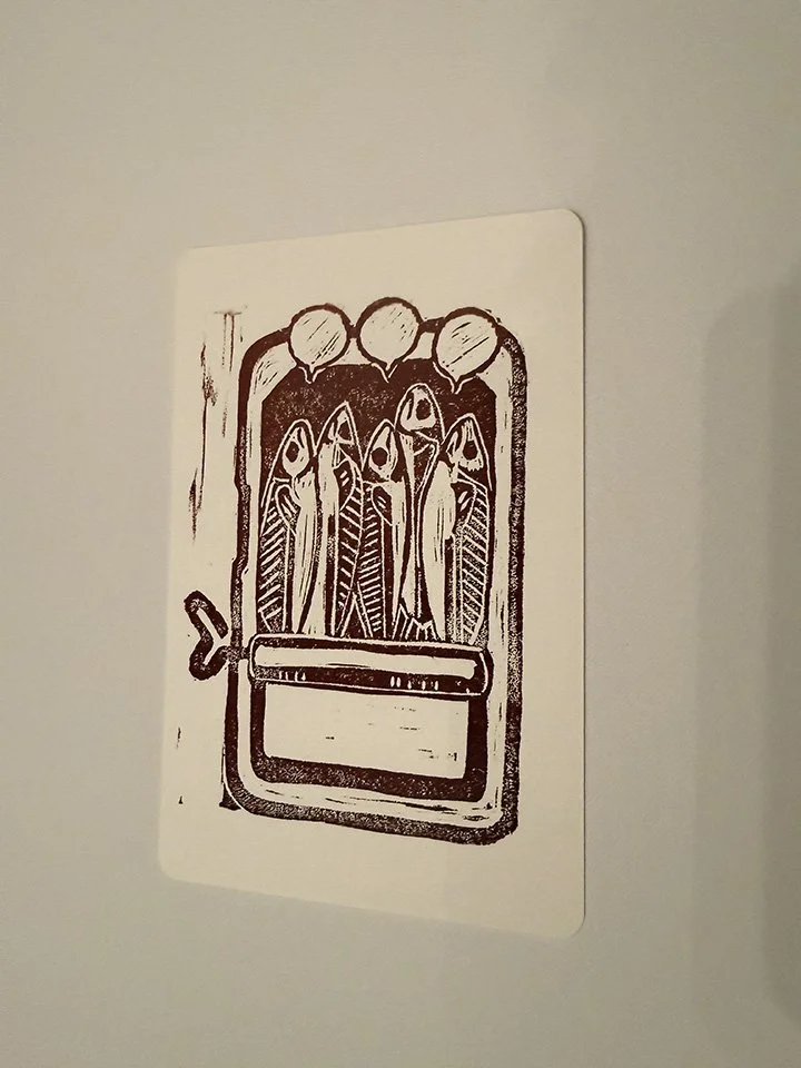 Lino Prints - Postcards