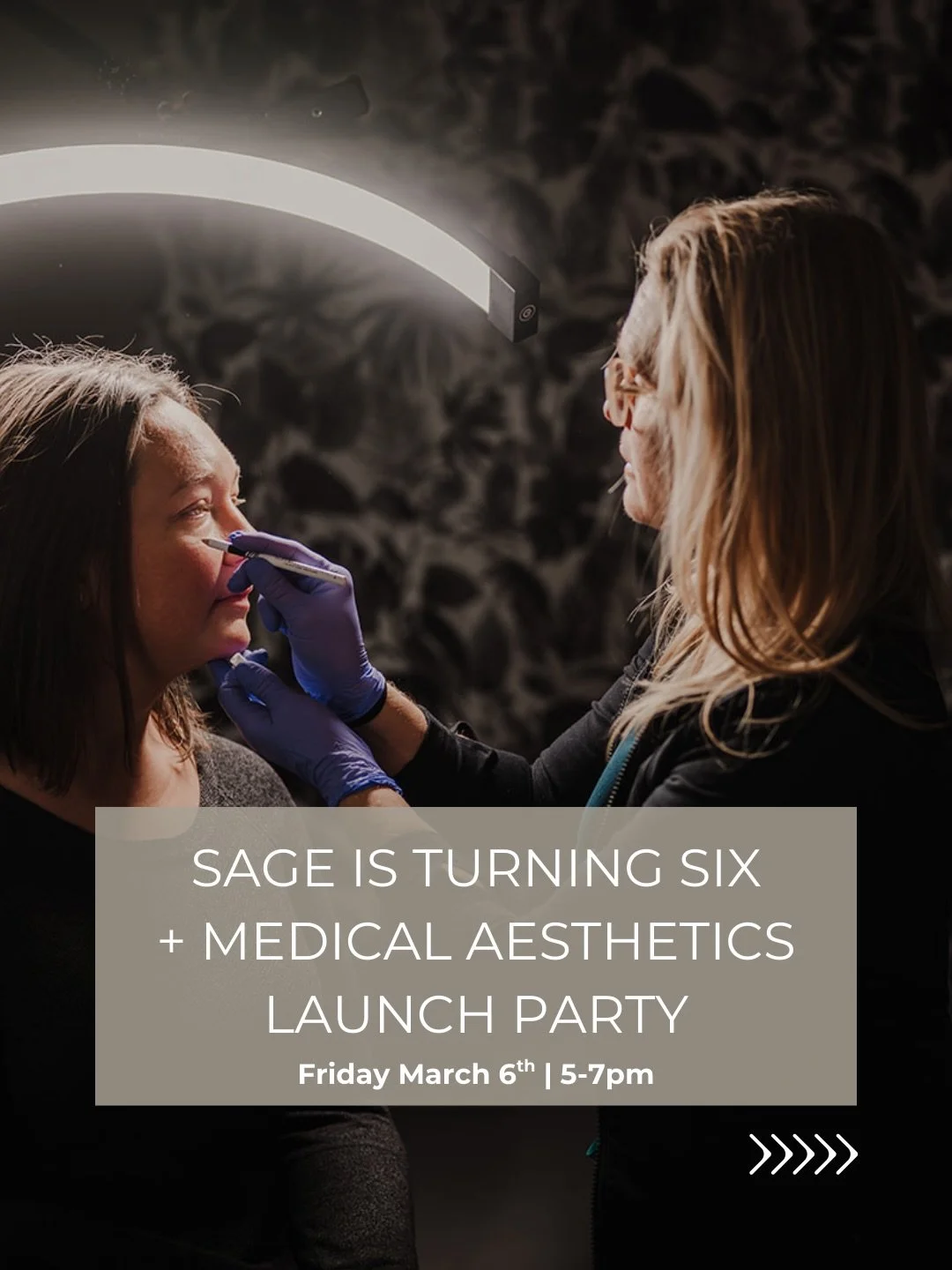 SAGE is turning SIX 🎉

For six years, Sage Healing Collective has been a space for intentional healing + connection &mdash; and now we&rsquo;re celebrating our next evolution&hellip; ✨ MEDICAL AESTHETICS ✨

Join us for our 6-Year Celebration + Launc