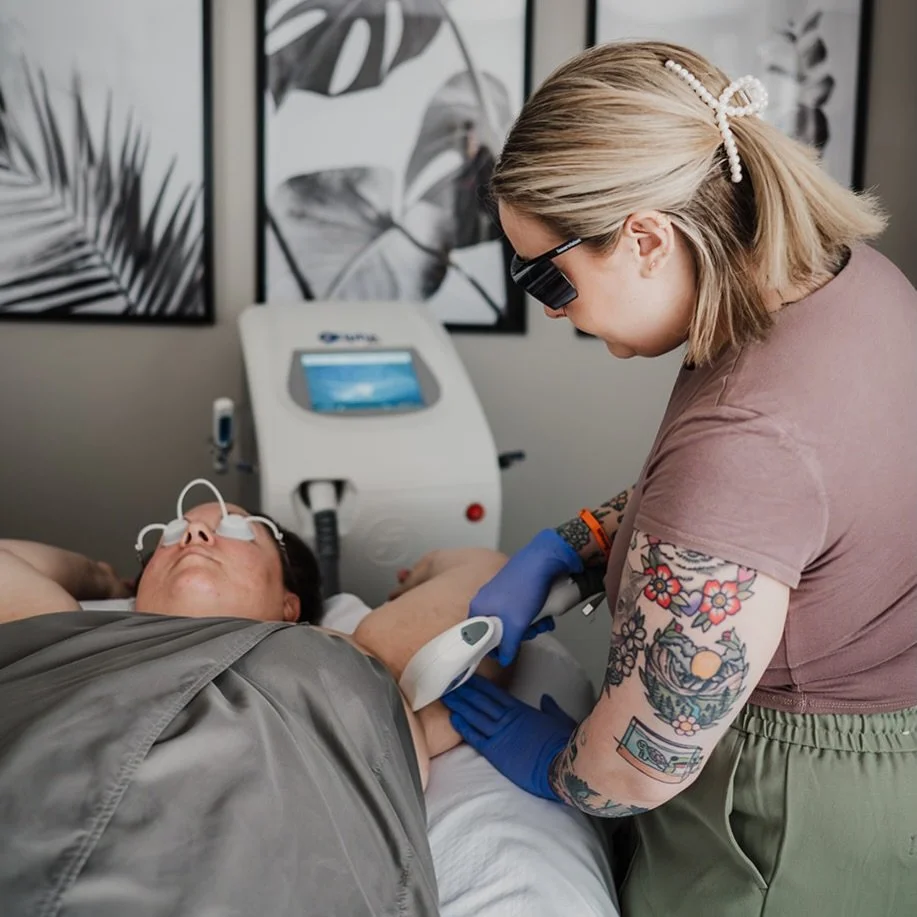 LASER HAIR REMOVAL

Smooth skin, less maintenance, more confidence ✨

Laser hair removal offers a long-term solution to unwanted hair by targeting the follicle at the root&mdash;helping reduce growth over time. Treatments are quick, precise, and cust