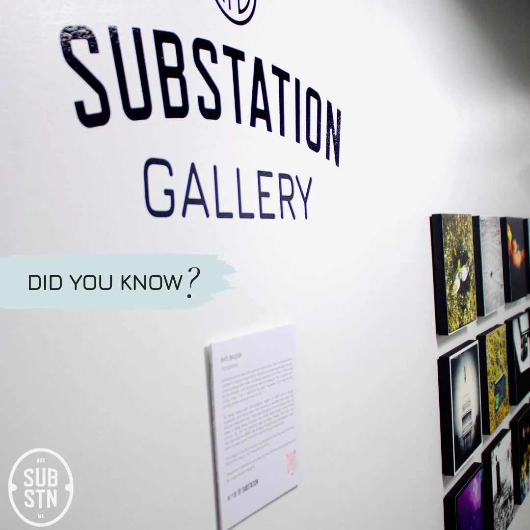 Did you know that The Substation Gallery is one way we pursue our mission of activating every part of the building with something interesting and helping bring more art to the community? We’ve had 7 amazing exhibits so far! 
Big thanks to our