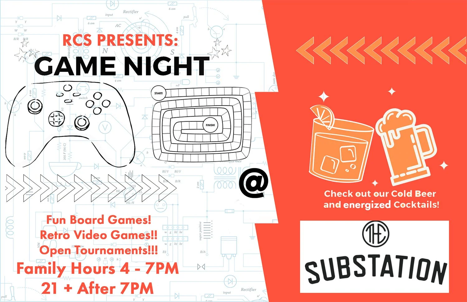 RCS Retro Game Night!
