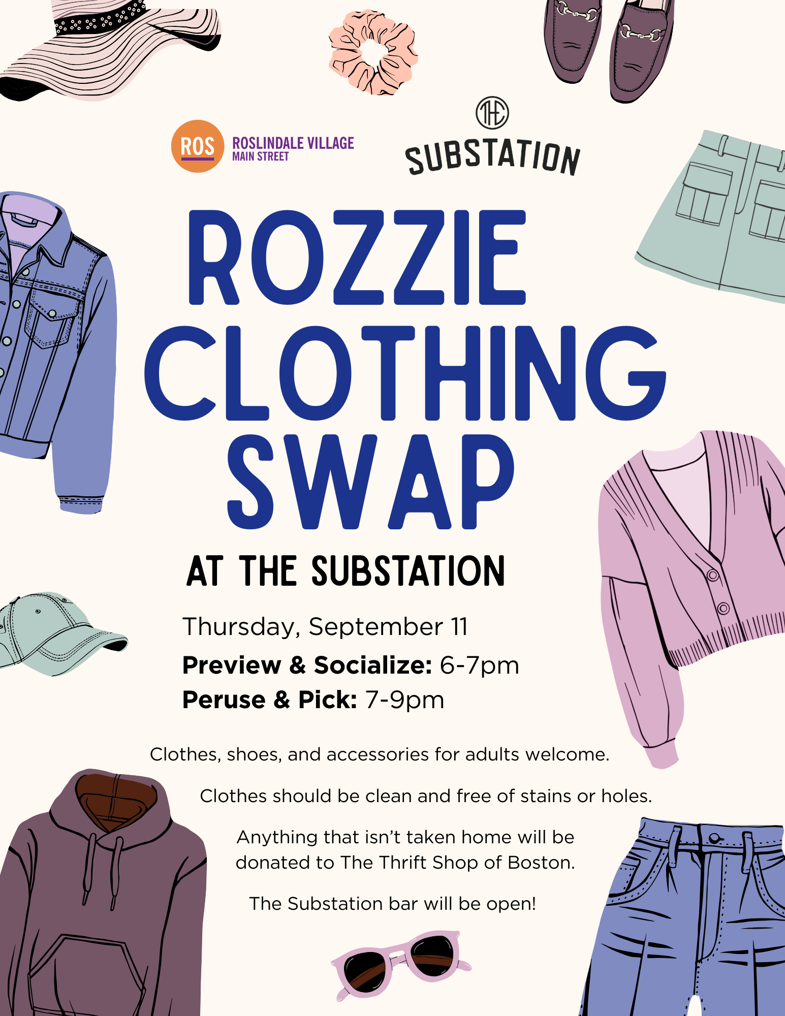 Clothing Swap w/ Roslindale Village Main Streets
