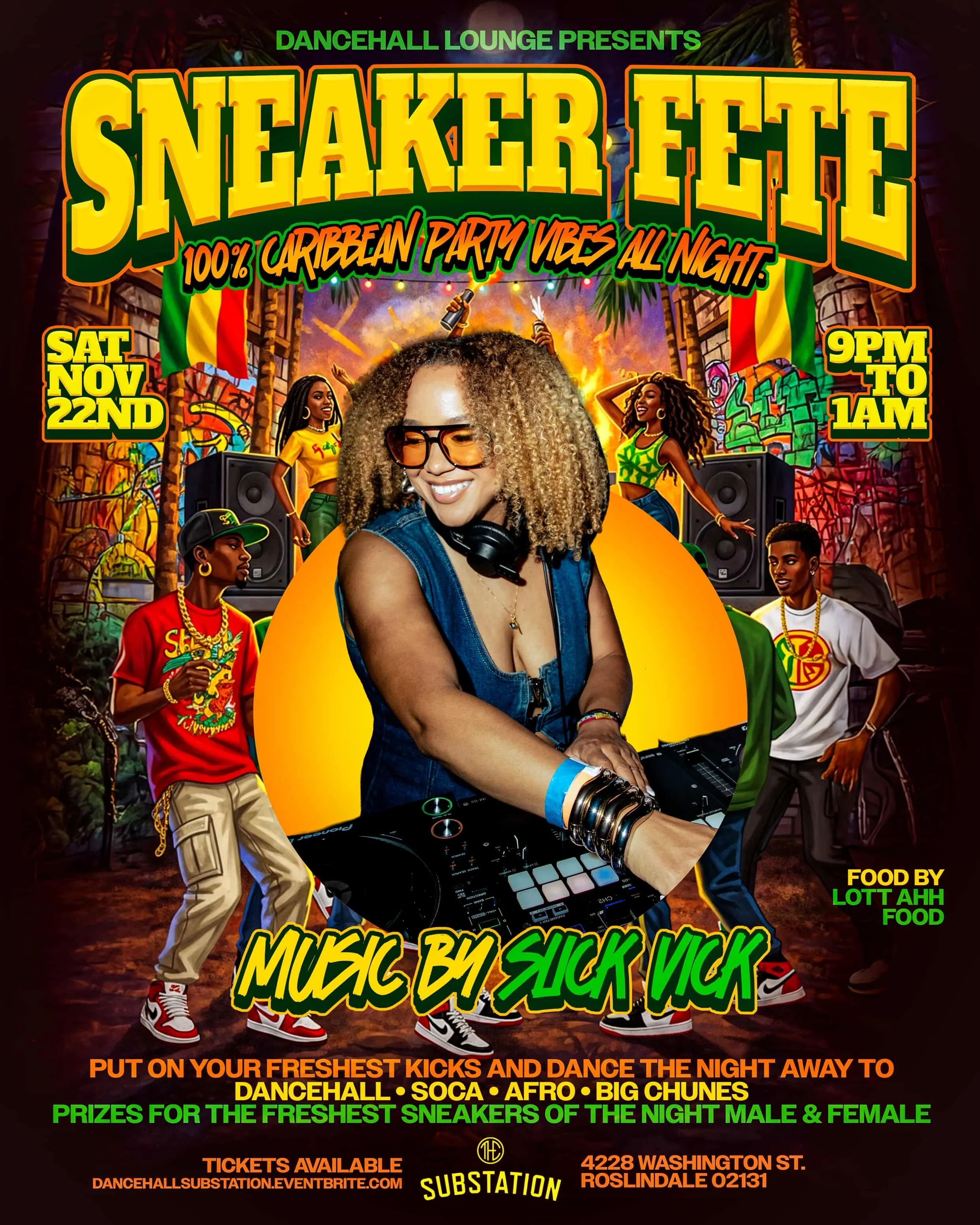 Dancehall Lounge: Sneaker Fete!