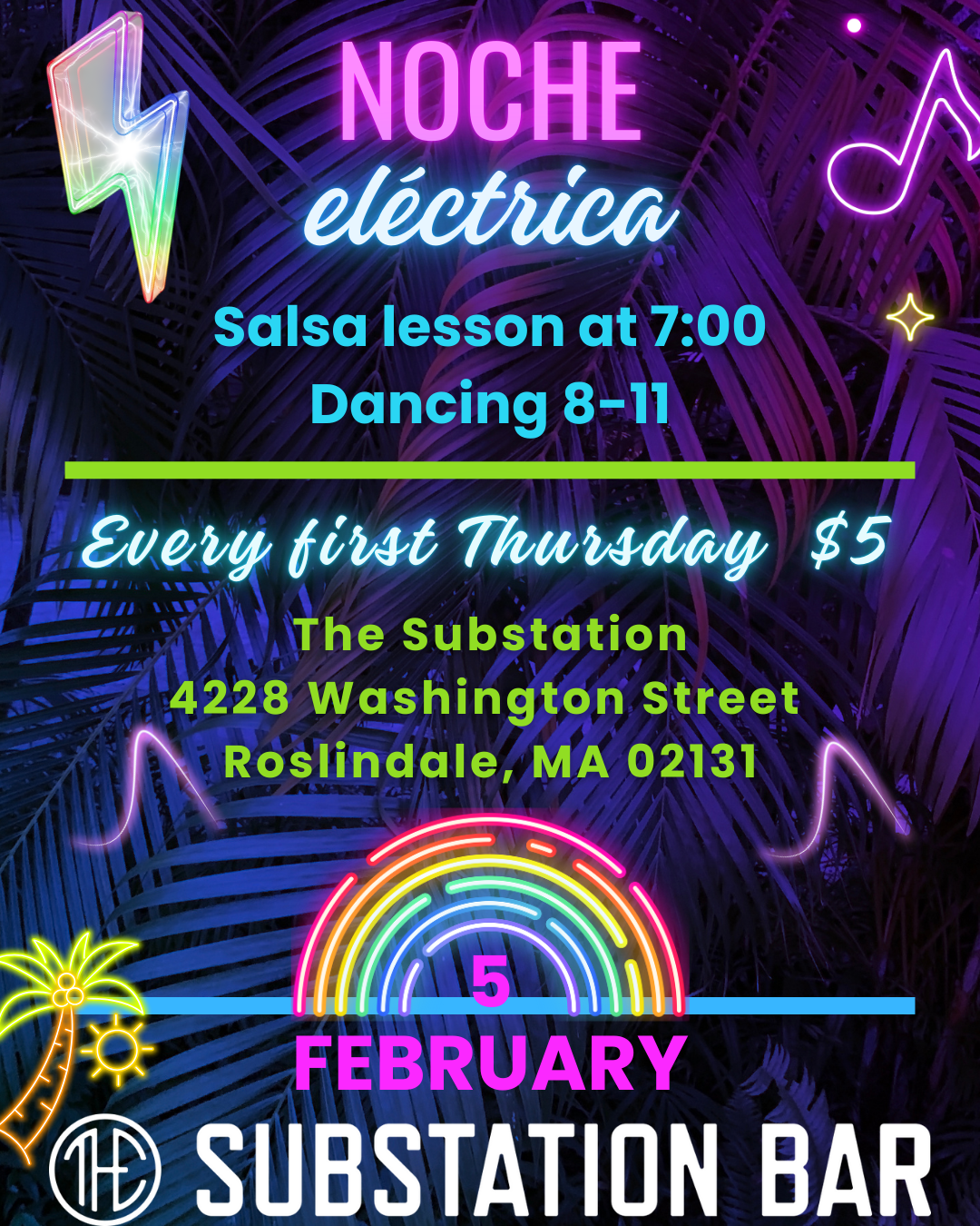 Noche Electrica : Social Salsa Dance