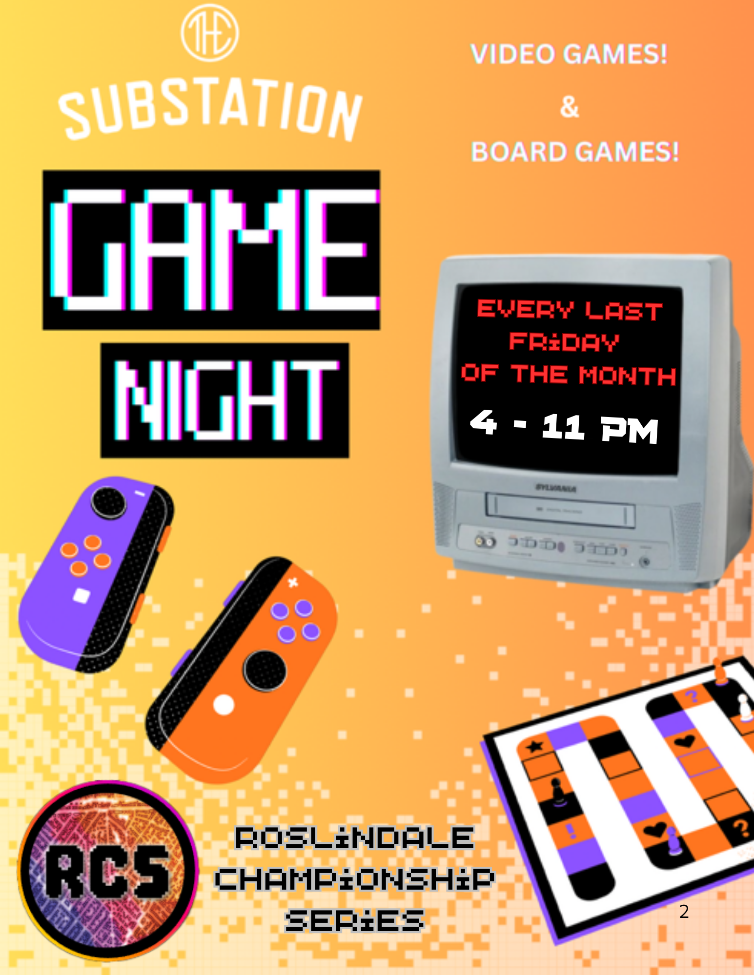 RCS Retro Game Night!