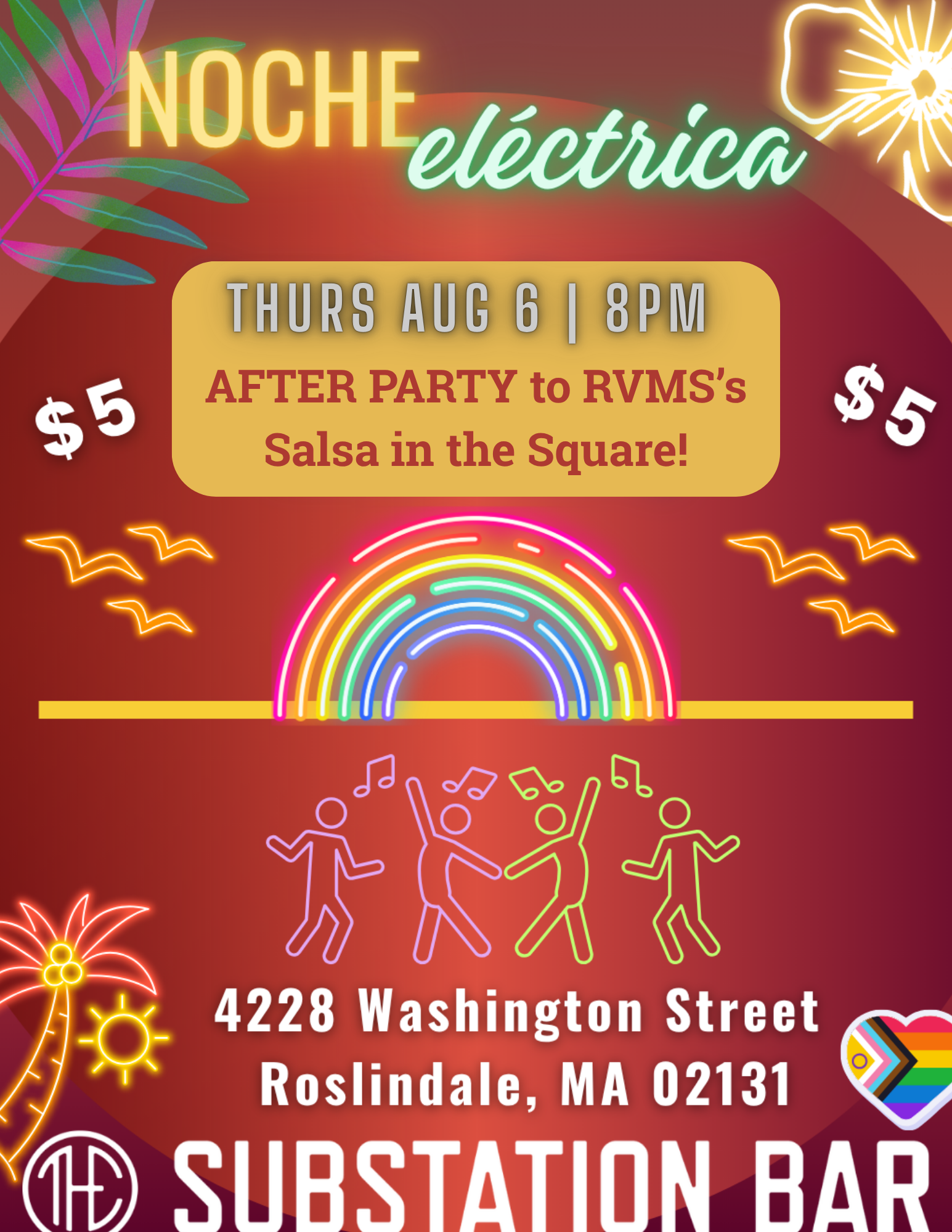 Noche Eléctrica: AFTER-PARTY to Salsa in the Square