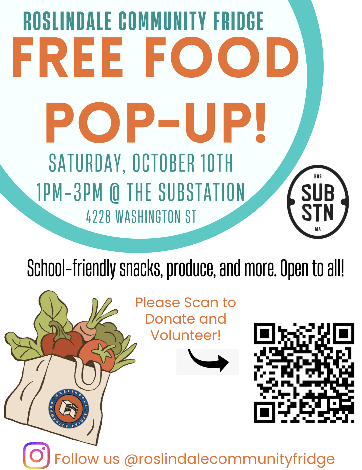 Roslindale Community Fridge Pop-Up