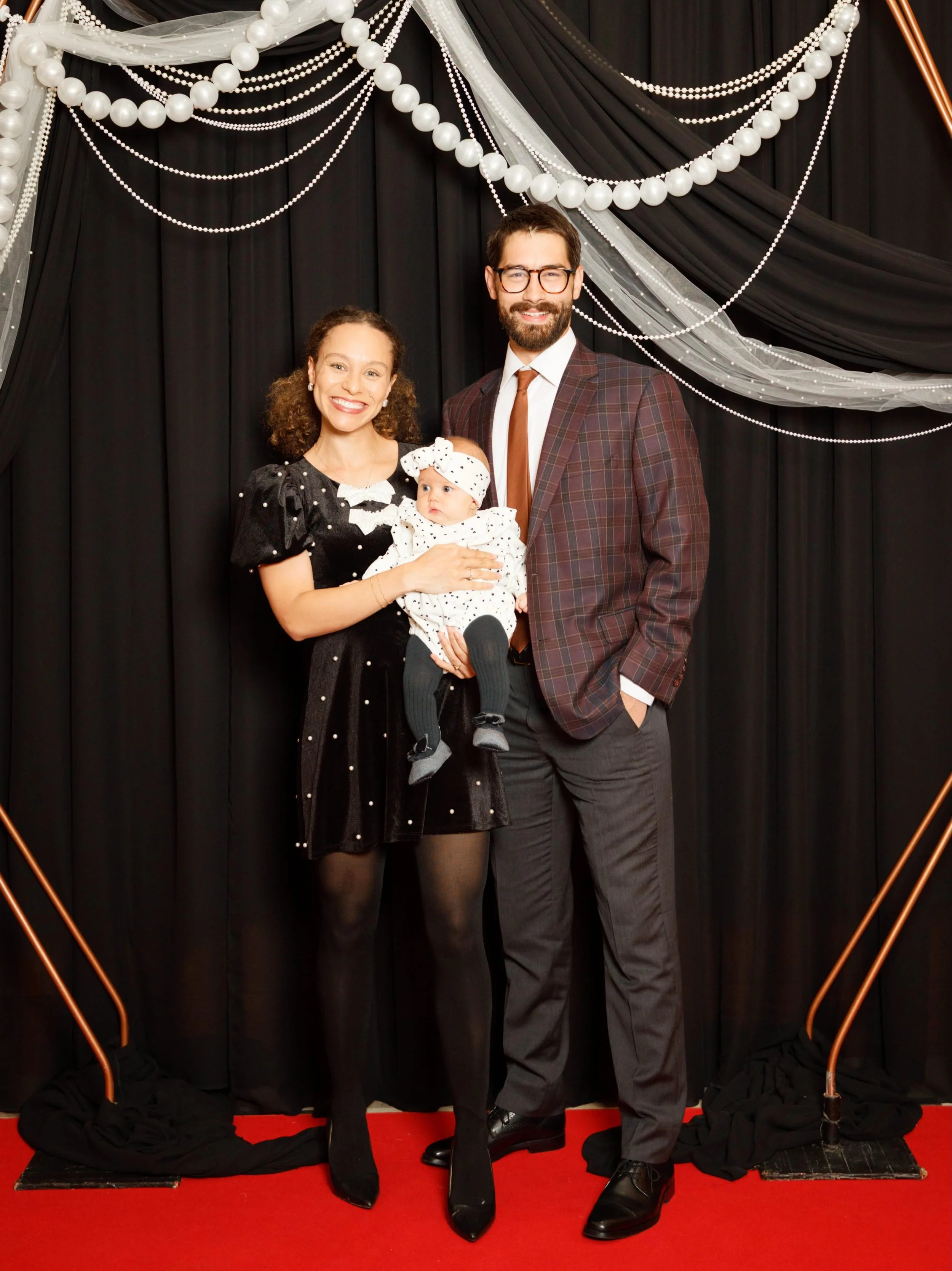 I found out I was pregnant with our baby girl just days before this event last year. It&rsquo;s so sweet to see what can happen in a year&mdash;from not even being able to tell baby girl was there to having her in our arms!

Someone once told us that