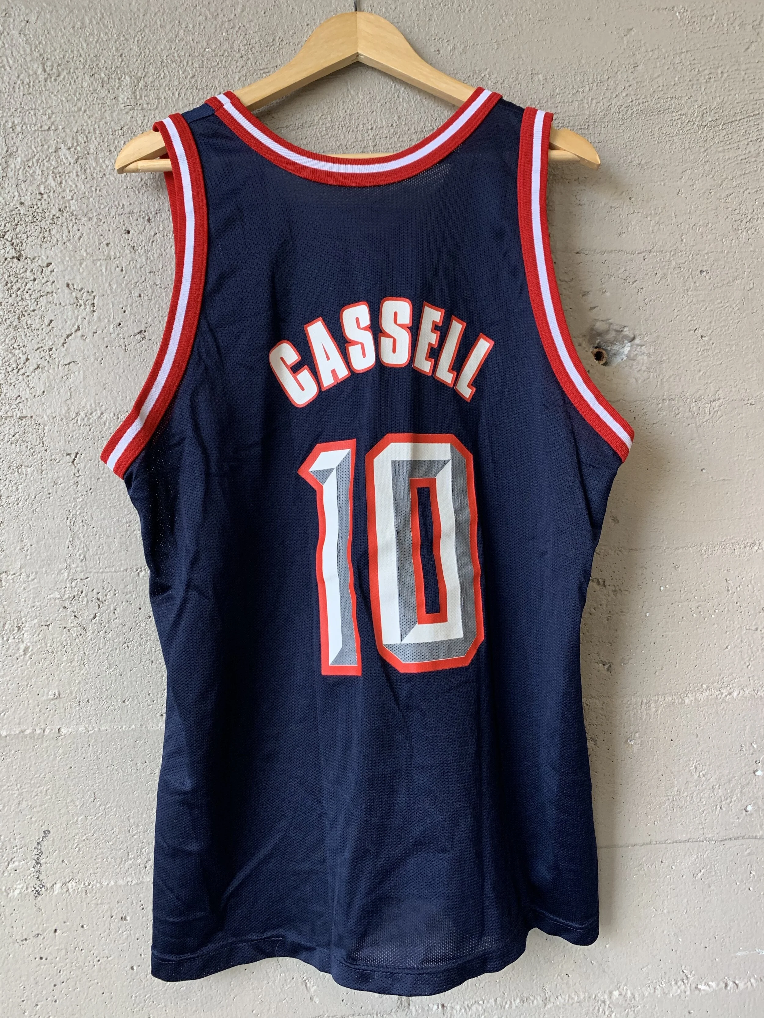sam cassell rockets jersey