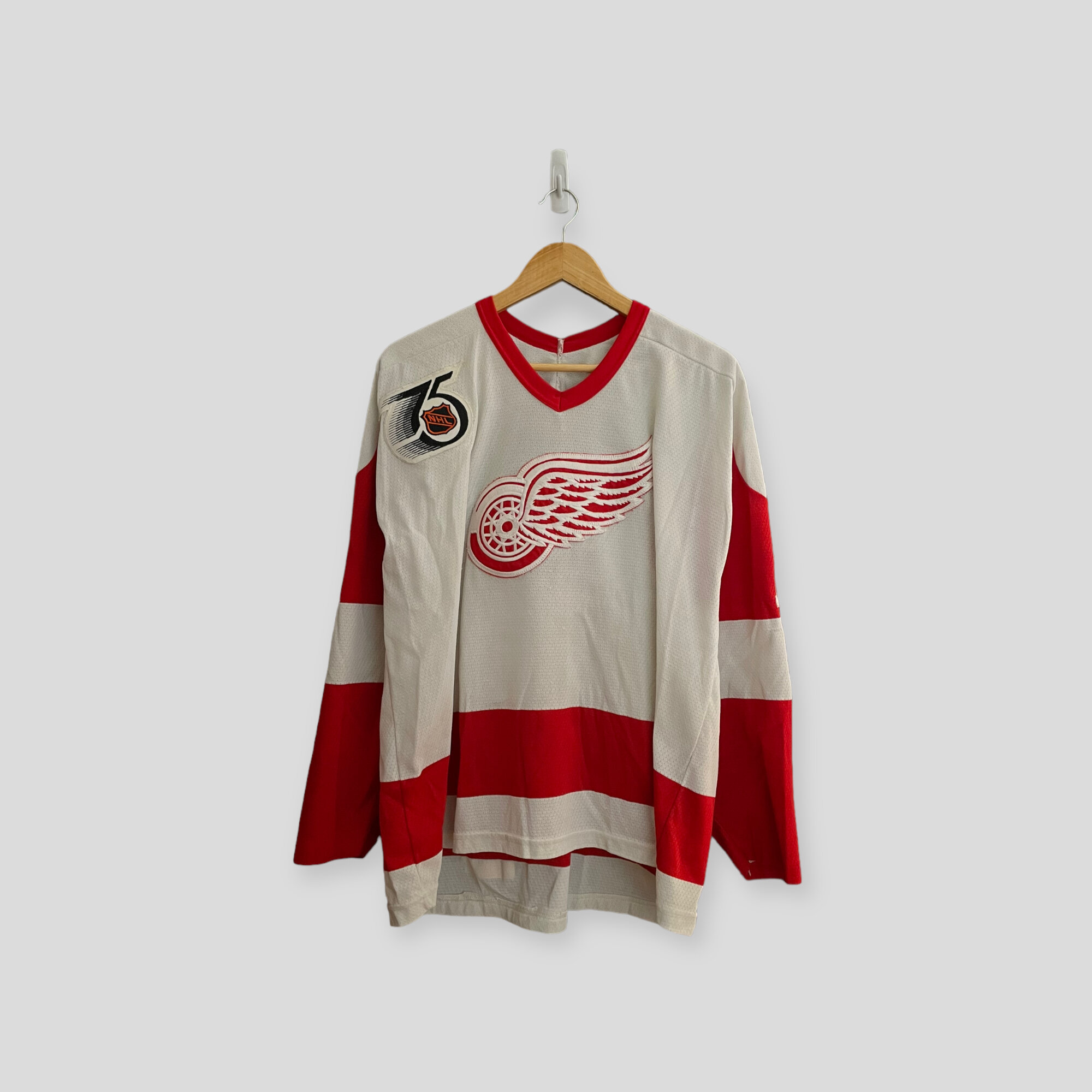 NHL 90's Nutmeg Detroit Red Wings Sweater Red (L) – Chop Suey Official