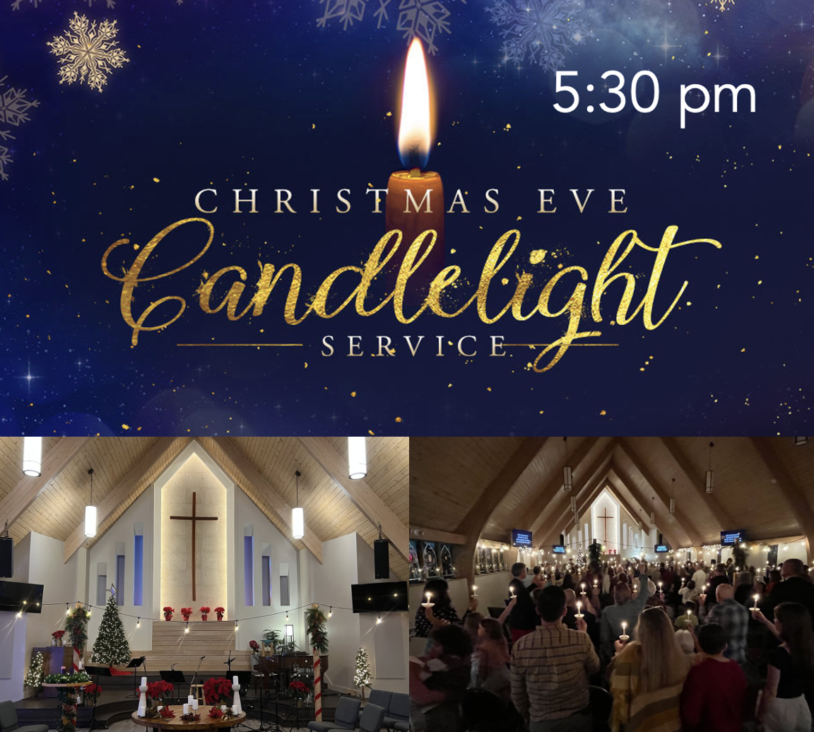 Christmas Eve worship 5:30 pm