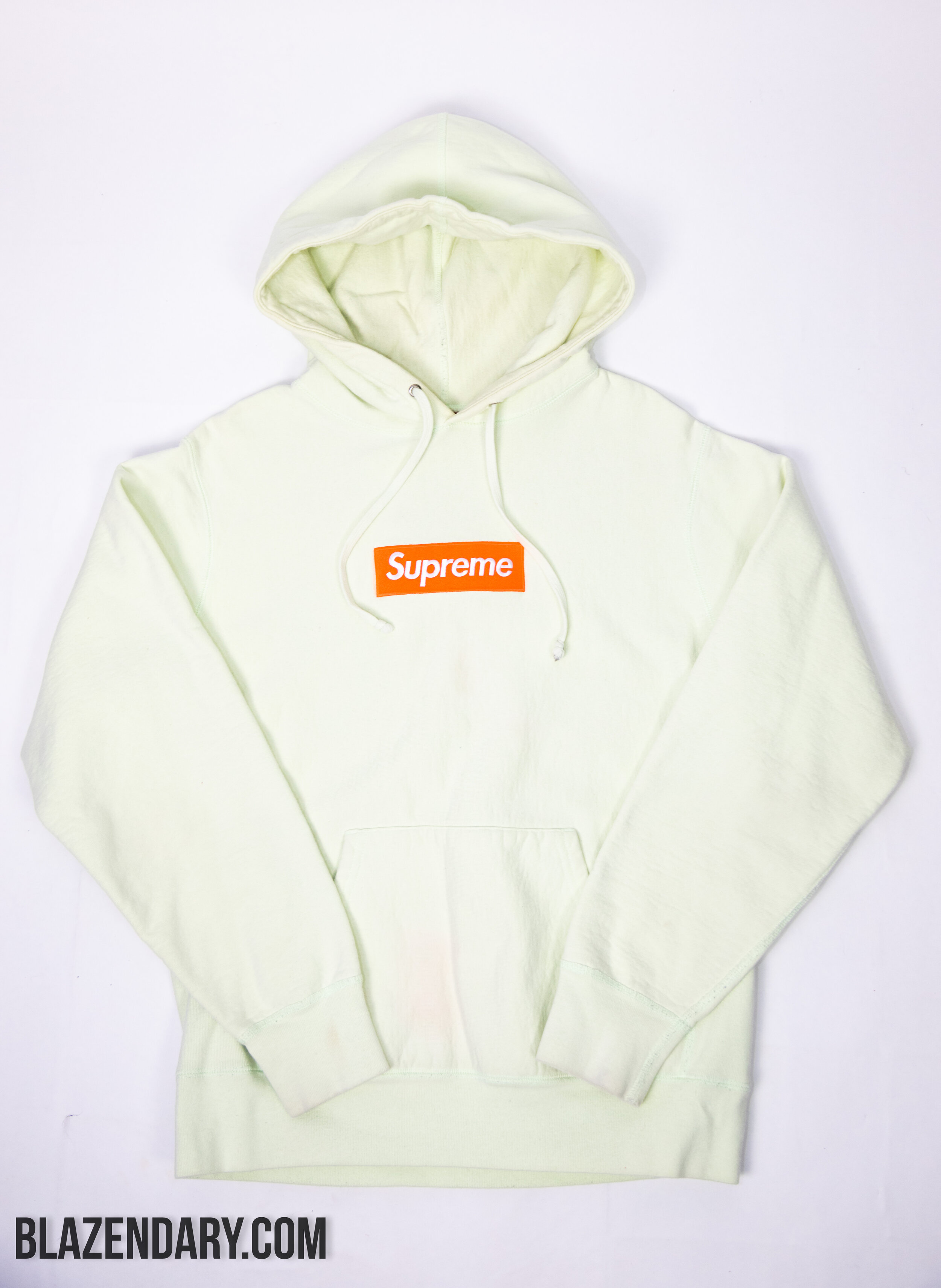 supreme lee hooded sweatshirt dark aqua