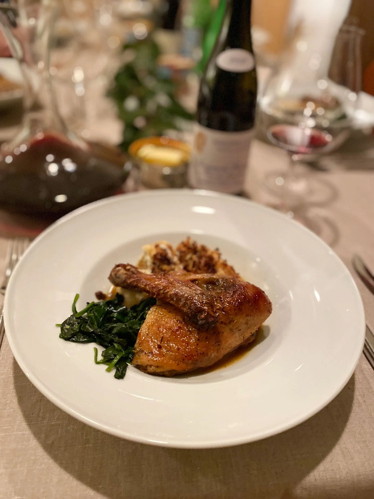 January Slow Cooked Duck and Burgundy Dinner 