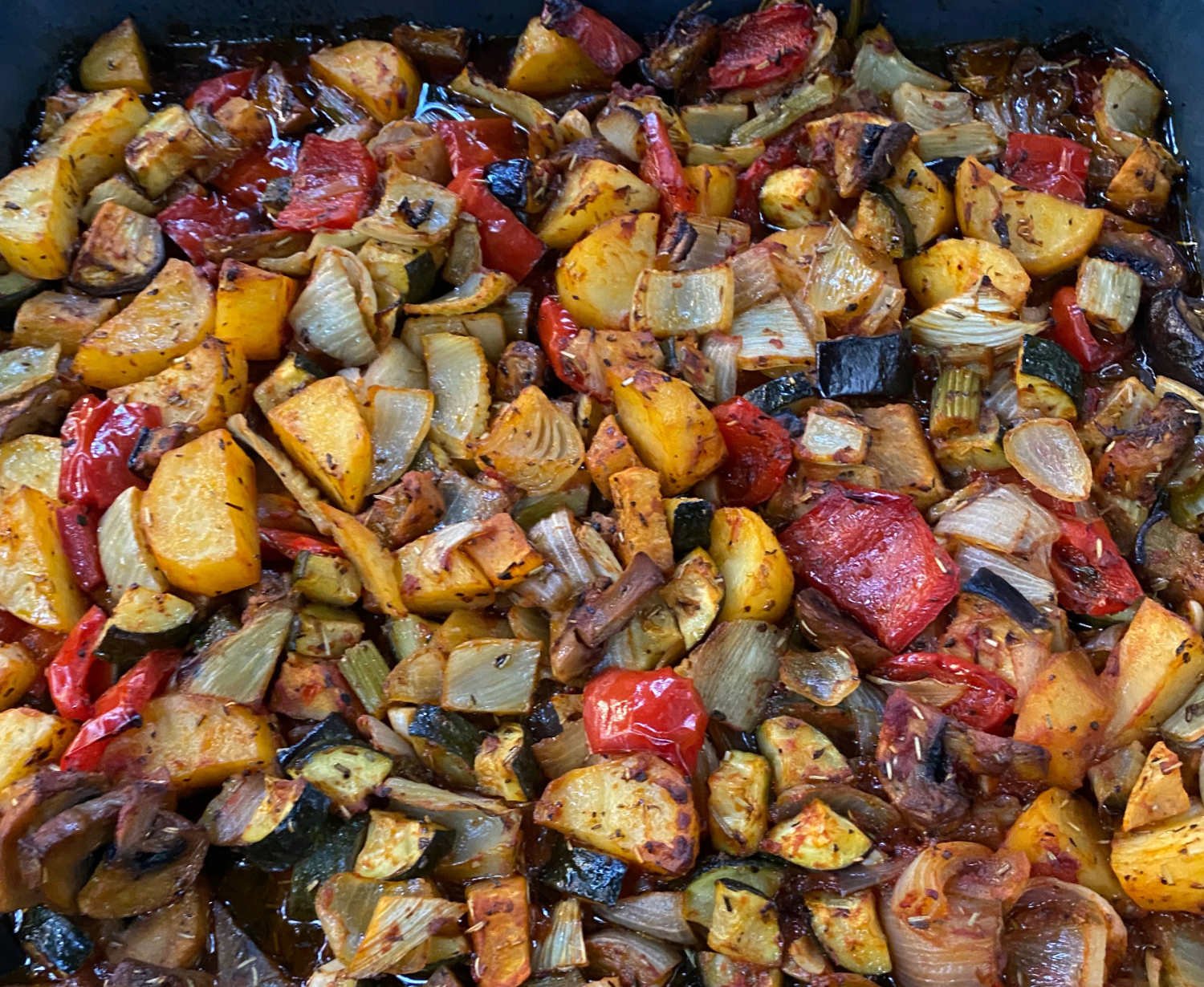 Roasted Garden Vegetables