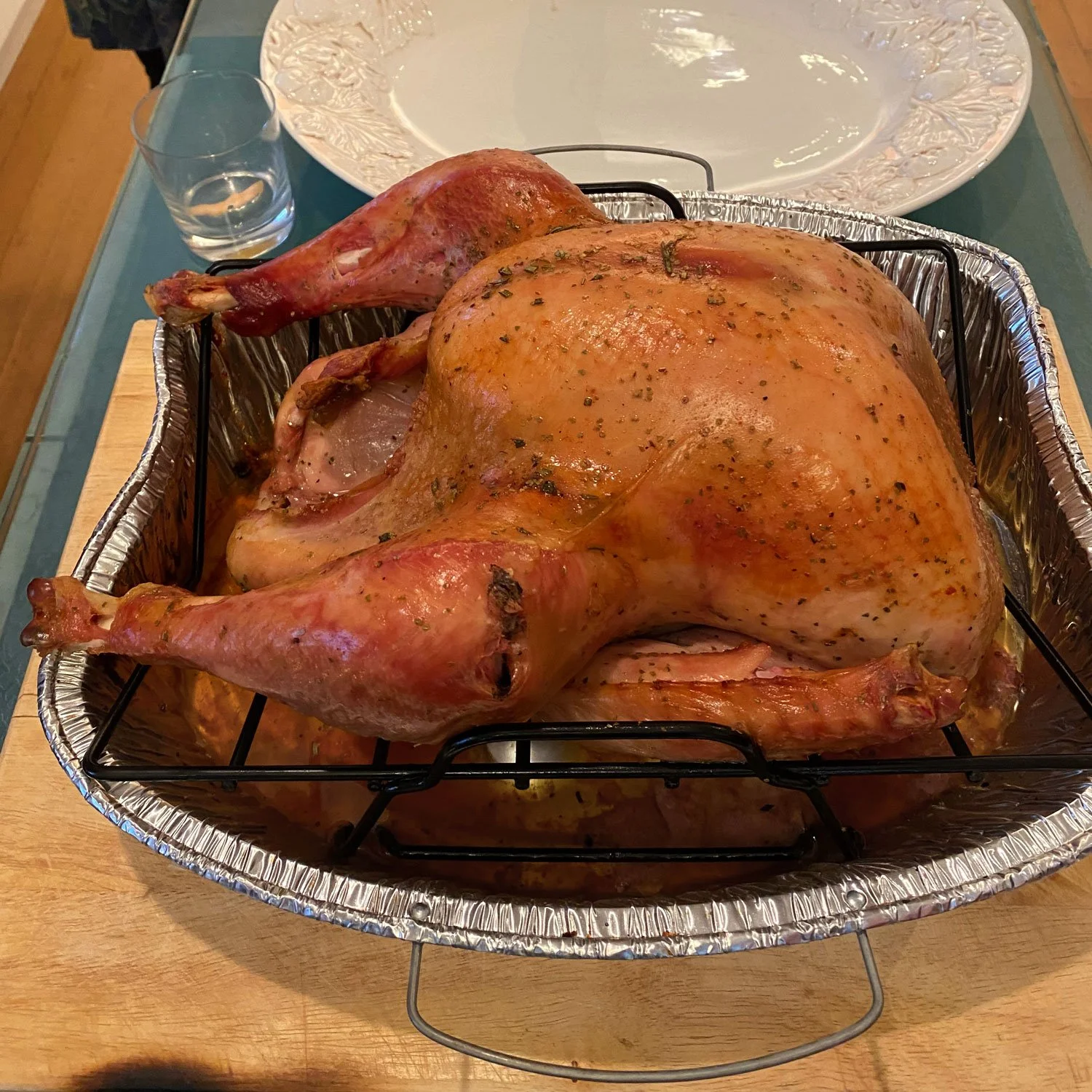 Slow Cooked Turkey on the Big Green Egg