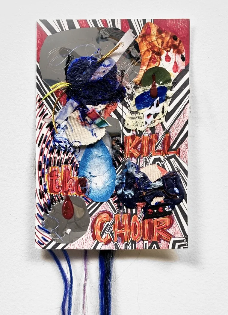 Kill the Choir (XII), 6"x9", 2024