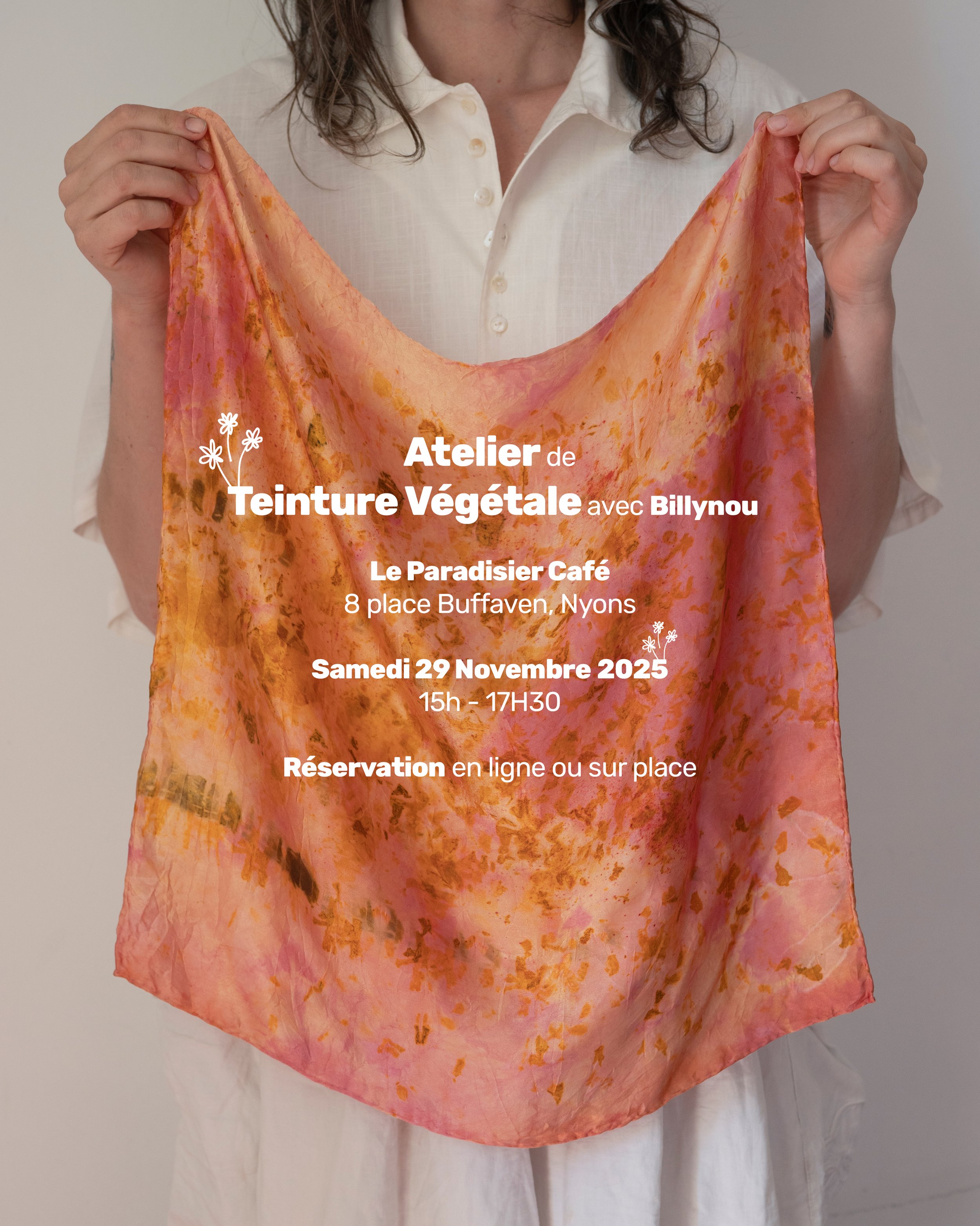 ATELIER IMPRESSION FLEURIE / BUNDLE DYE WORKSHOP / 29TH NOV 25