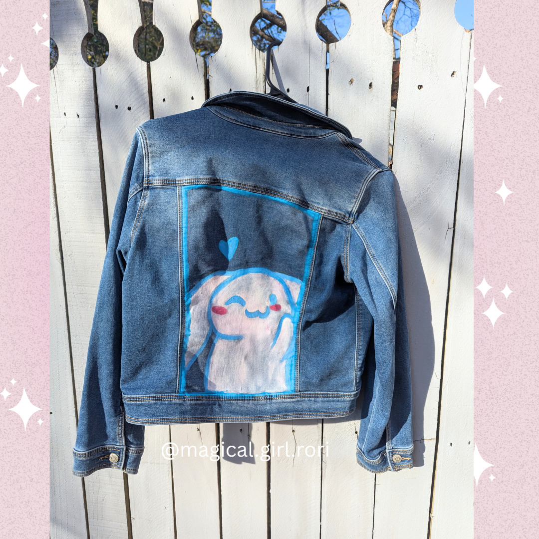 Cinnamon Roll Painted Jacket