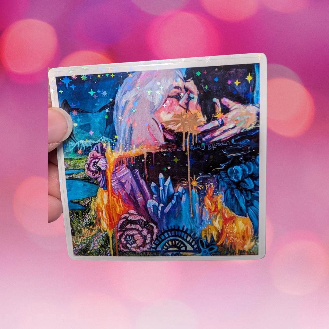 Howl and Sophie Sticker