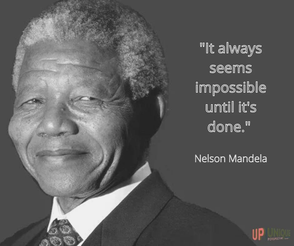 Being a leader can seem daunting or impossible. However, once find your groove and accomplish great things, it doesn't seem impossible any more. You can do it because we believe in you 😁
#nelsonmandela #leadership #uniqueperspective