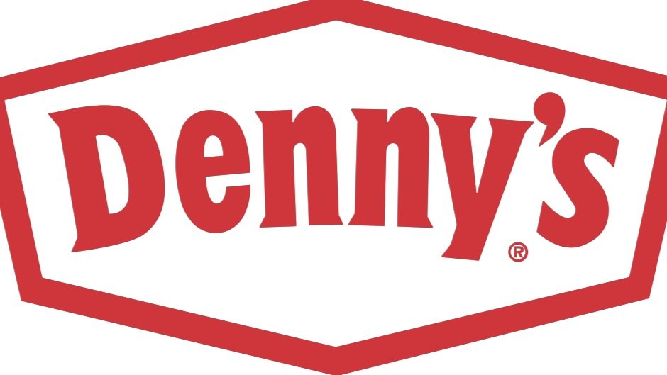 Denny s logo on wall editorial stock photo. Image of stone - 217528143