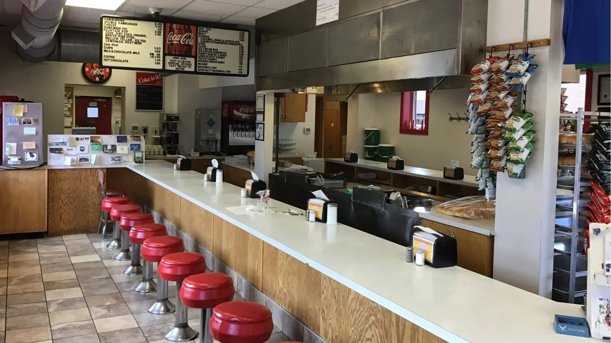  Nick’s Hamburger Shop provides a delicious burger tradition that has delighted South Dakotans for nearly a century